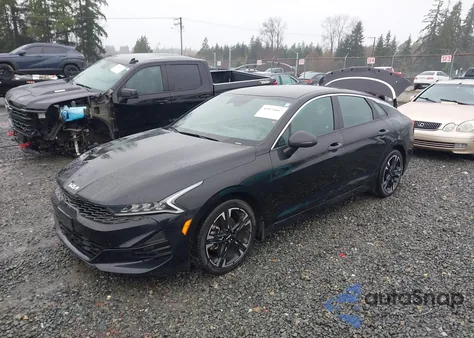 2022 Kia K5 Gt-Line из США, поврежденный, VIN 5XXG64J21NG097736